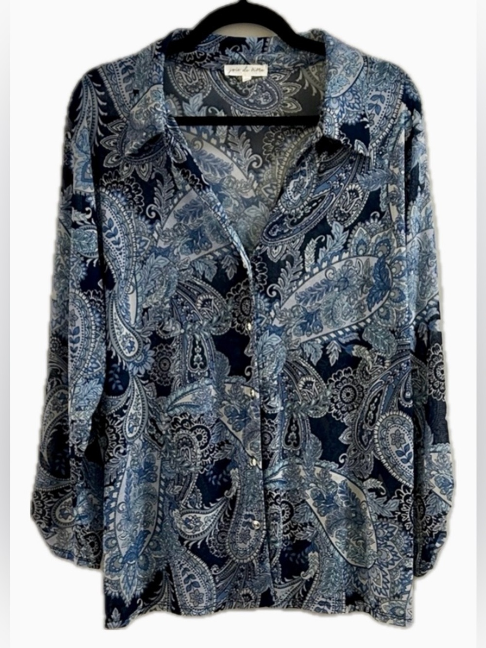 Joie De Vivre Paisley Blue
Blouse